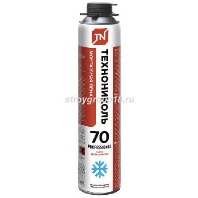 34801 Пена монтажная  ТЕХНОНИКОЛЬ 70 PROFESSIONAL зимняя