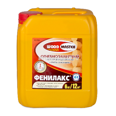 ФЕНИЛАКС 6 кг, Огнебиозащитный состав для древесины 1 группа