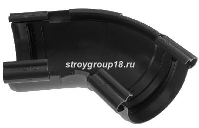 Угол желоба 120-145° ЭЛИТ Графит ПВХ