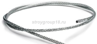 Трос стальной ОЦ для растяжки без оплетки d6
