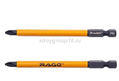 Биты магнитные S2   PH2x100мм 2 шт. RAGE by VIRA, арт.554136