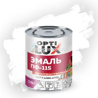 ЭМАЛЬ ПФ-115 Стандарт Оптилюкс Белая