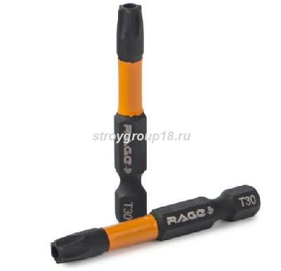 Набор бит торсионных TORX T30 S2 х 50 мм 2шт. RAGE by VIRA 554150