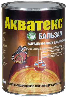 АКВАТЕКС - бальзам Масло для древесины