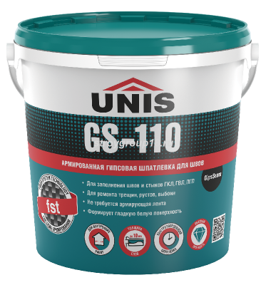Шпаклевка UNIS для швов ГКЛ GS-110 GipsSeam  5кг 