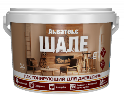 АКВАТЕКС ШАЛЕ дуб 2,5 кг