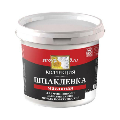 Шпаклевка ИЖСИНТЕЗ масляная 0,8кг стакан