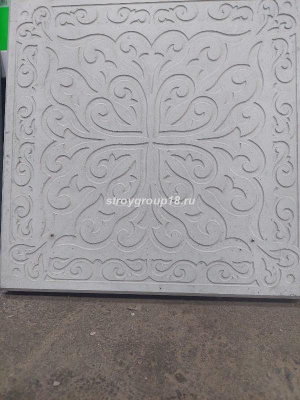 Плитка тротуарная 300*300*30 Цветок Казань