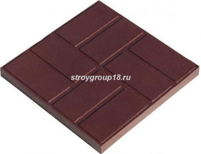 Плитка 250*250 1,15 кг вишня