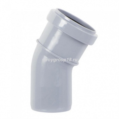 Отвод d50/30* для внутр. канализации VPolimer