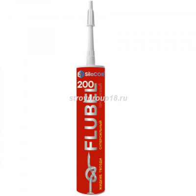 Клей Жидкие гвозди SilaCOR FLUBEL 200 Суперсильные Прозрачный 350гр. 