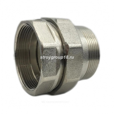 Американка Ду15 (1/2") латунь ник. SSms 