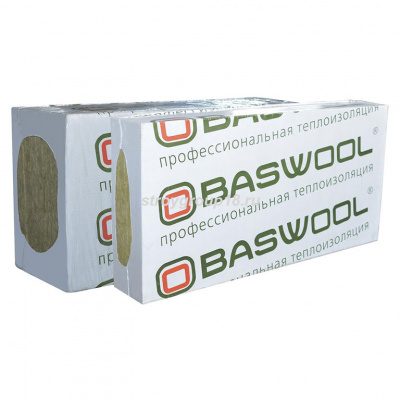 Утеплитель базальтовый BASWOOL ФАСАД 100 (1200*600*100)  0,216 м3