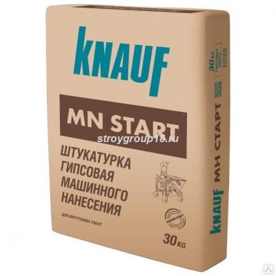 УЦЕНКА Штукатурка KNAUF СТАРТ МН 30 кг( 40 пал.) 