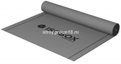 Мембрана диффузионная ISOBOX 110 Гидро-ветрозащита (75м2/рул, плотность 110г/м2)