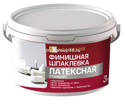 Шпаклевка Коллекция латексная стандарт 3 кг