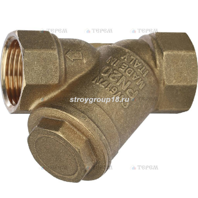 Фильтр Ду20 (3/4")  лат. STOUT