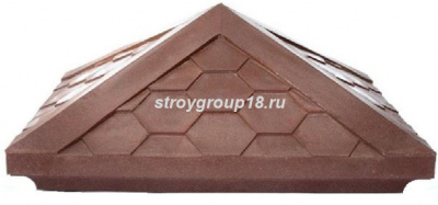 Колпак на столб шок