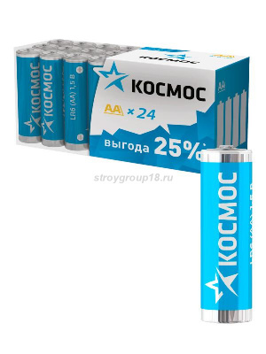 Элемент питания АА Космос  LR6