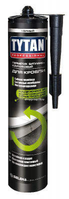 Герметик для кровли каучук. прозрачный TYTAN 310мл.