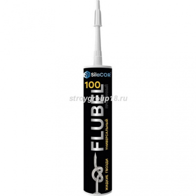 Клей Жидкие гвозди SilaCOR FLUBEL 100 Универсальные Прозрачный 350гр. 