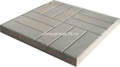 Плитка тротуарная 300*300*30 Восемь кирпичей