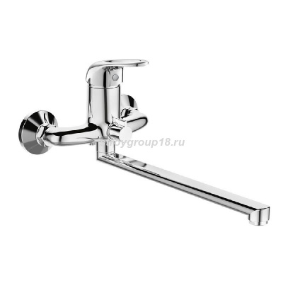 Смеситель для ванны DEVIDA латунь, плоский излив DVL0723-07