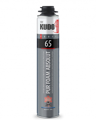Пена монтажная  полиуритановая KUDO Proff 65+ ARKTIKA -18 C